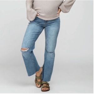 Maternity straight leg jeans